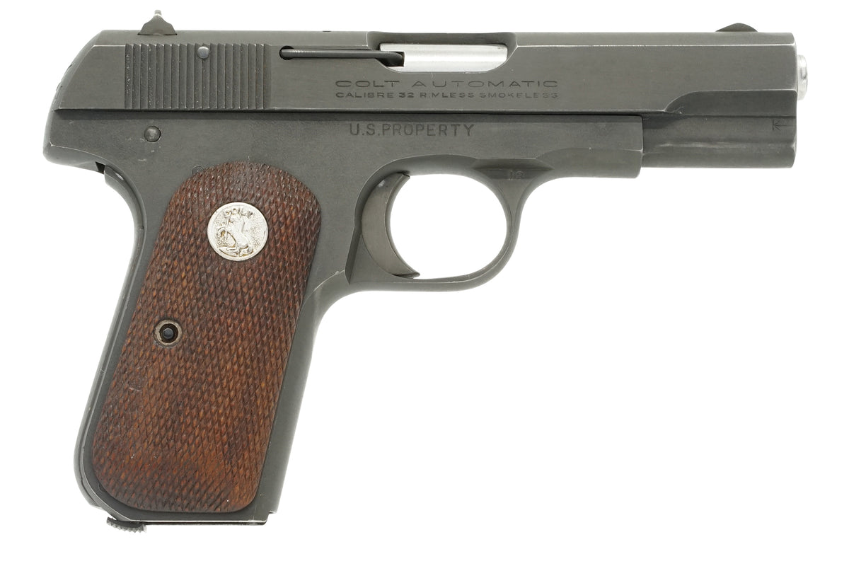 Colt 1903 Pocket Hammerless 32ACP SN:566911 MFG:1944 - Brigadier General Scherrer