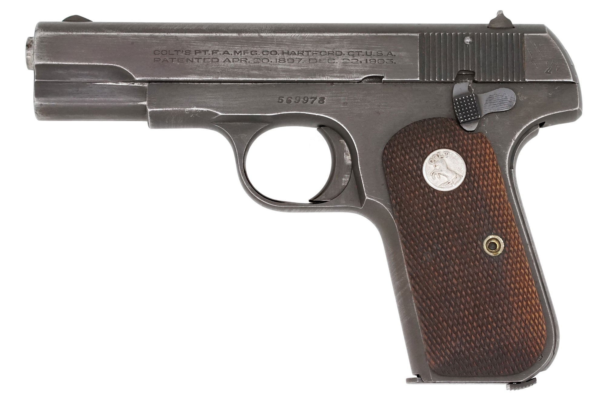 Colt 1903 Pocket Hammerless 32ACP SN:569978 MFG:1945 - MIS