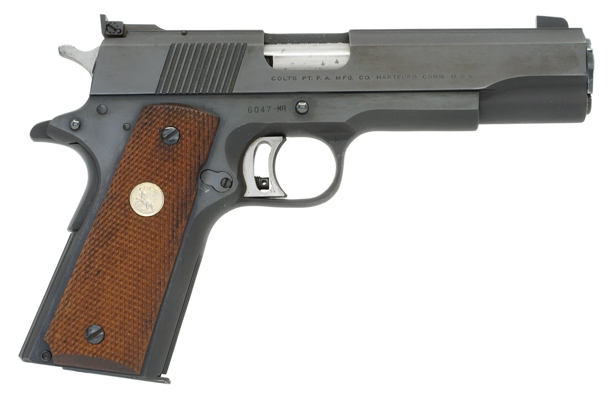 COLT GOLD CUP NATIONAL MATCH .38 SPECIAL MID-RANGE SN:6047-MR MFG:1970