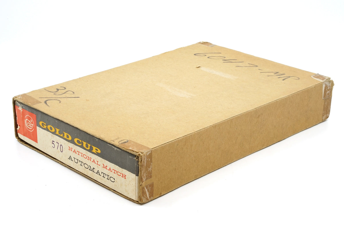 COLT GOLD CUP NATIONAL MATCH .38 SPECIAL MID-RANGE SN:6047-MR MFG:1970