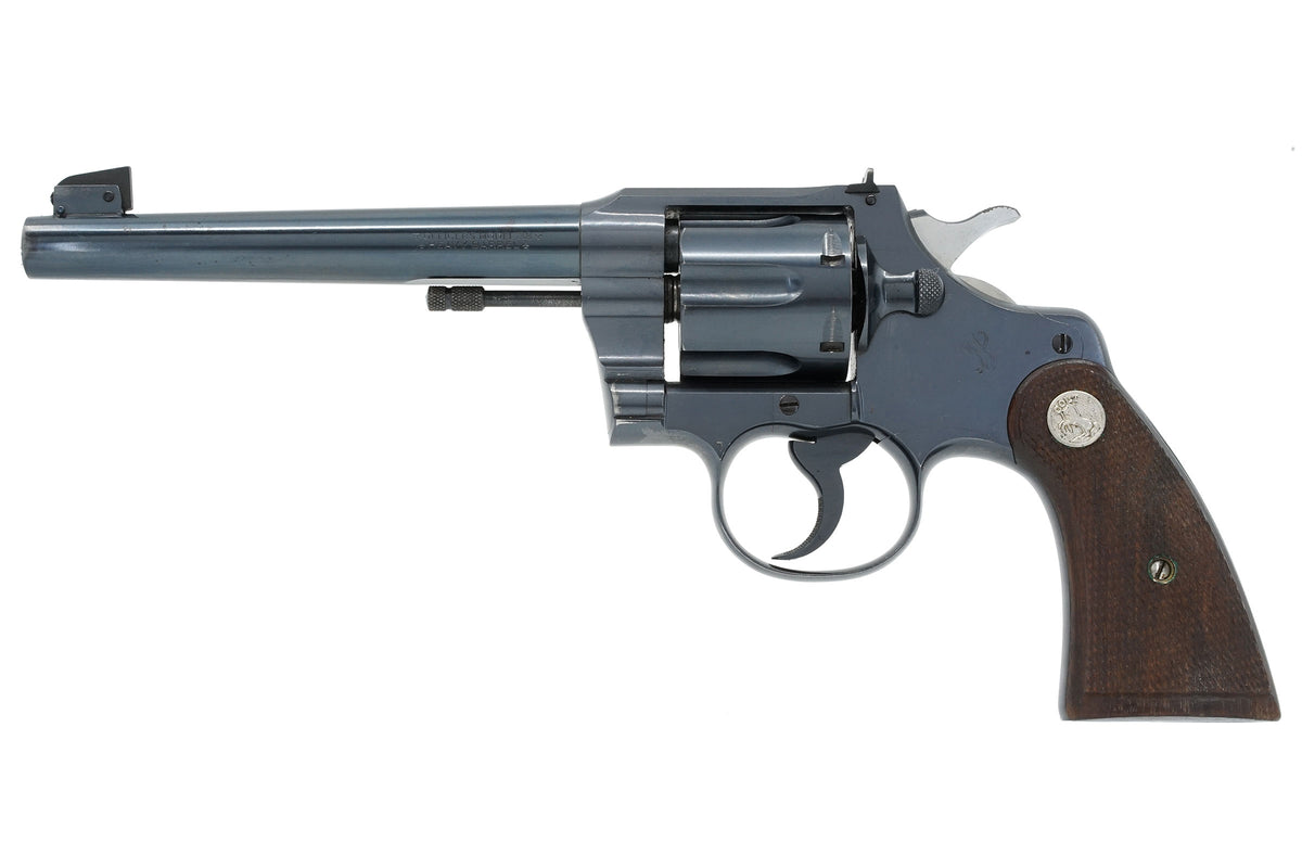 Colt Officers Model Target 6&quot; 38 Special SN:620491 MFG:1937