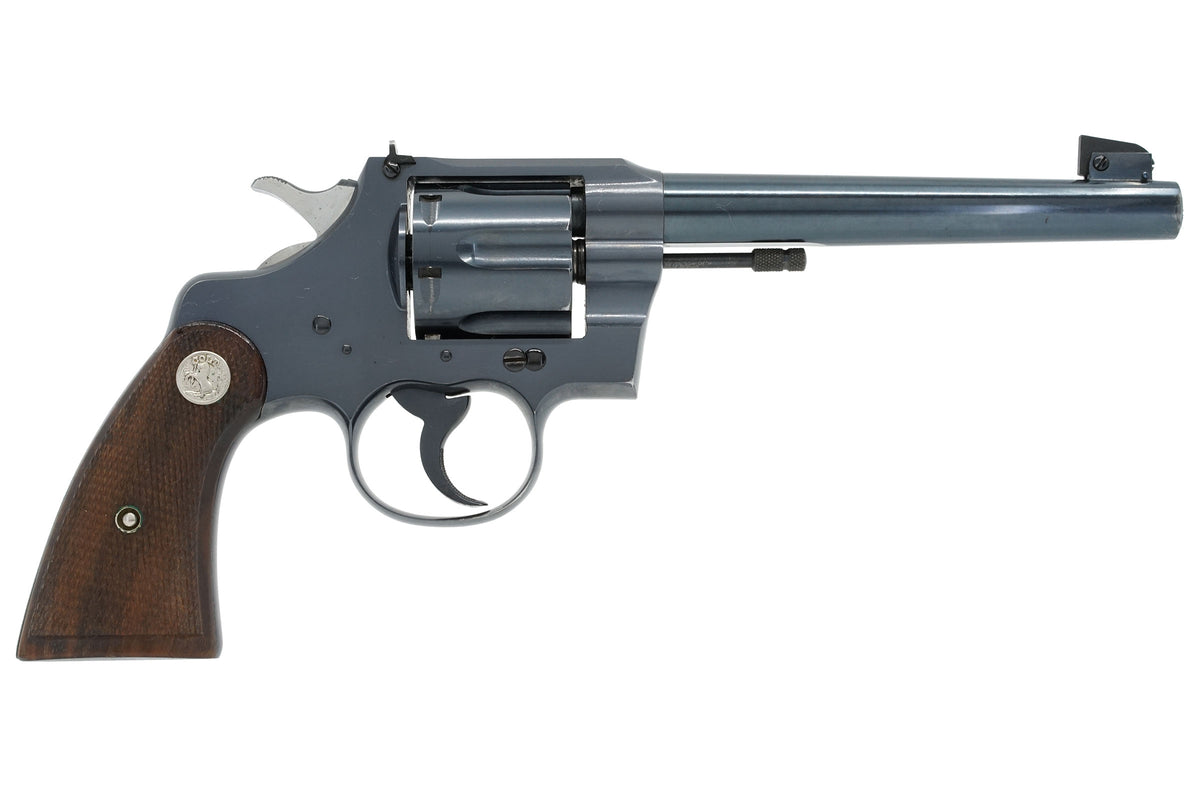Colt Officers Model Target 6&quot; 38 Special SN:620491 MFG:1937