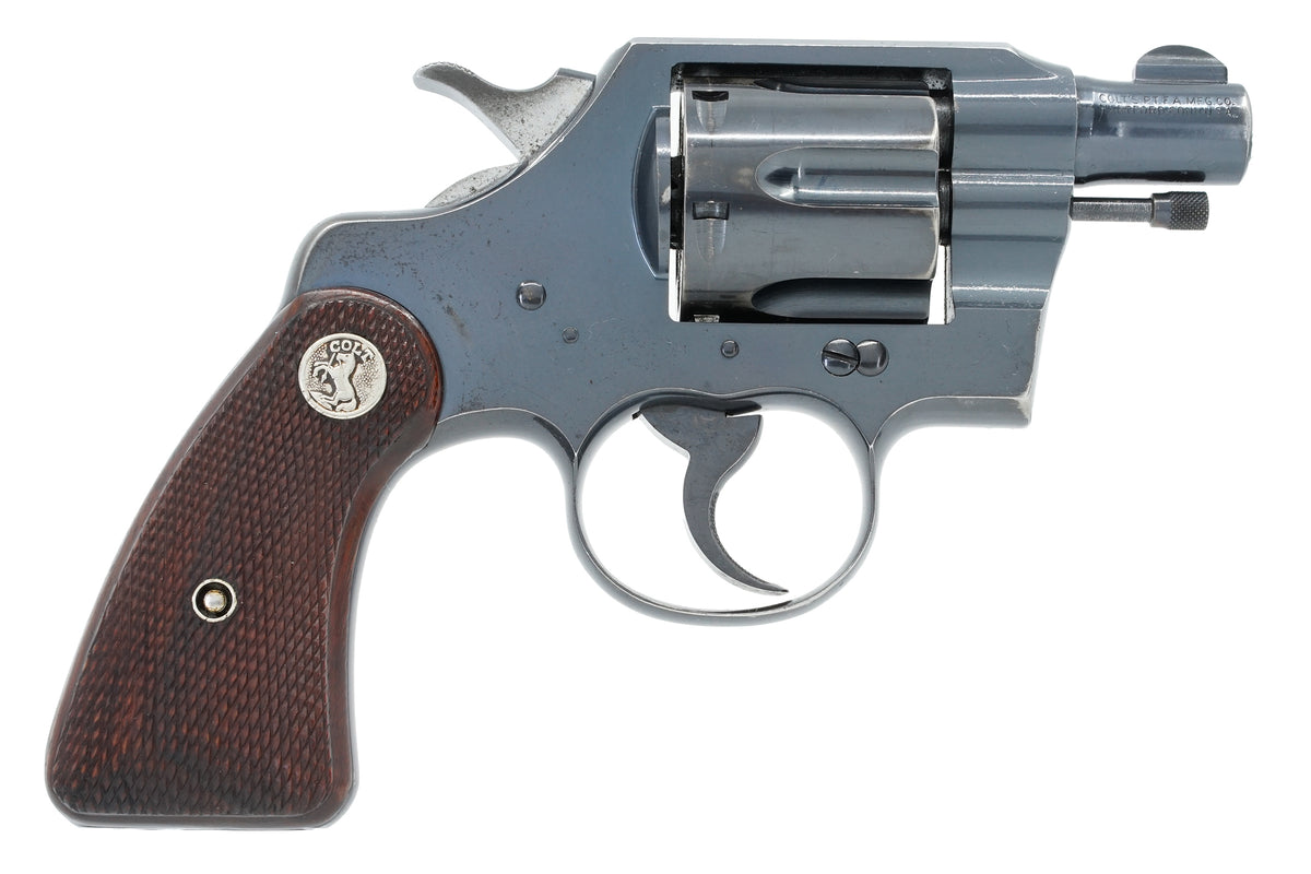Colt Official Police 2&quot; 38 SN:630212 MFG:1942 - Lewiston Police