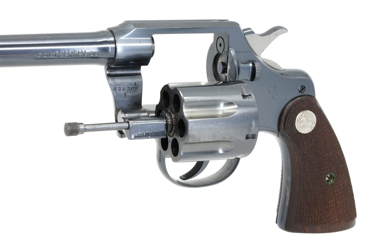Colt Official Police 6&quot; 38 SN:638305 MFG:1940 - Government of Iceland