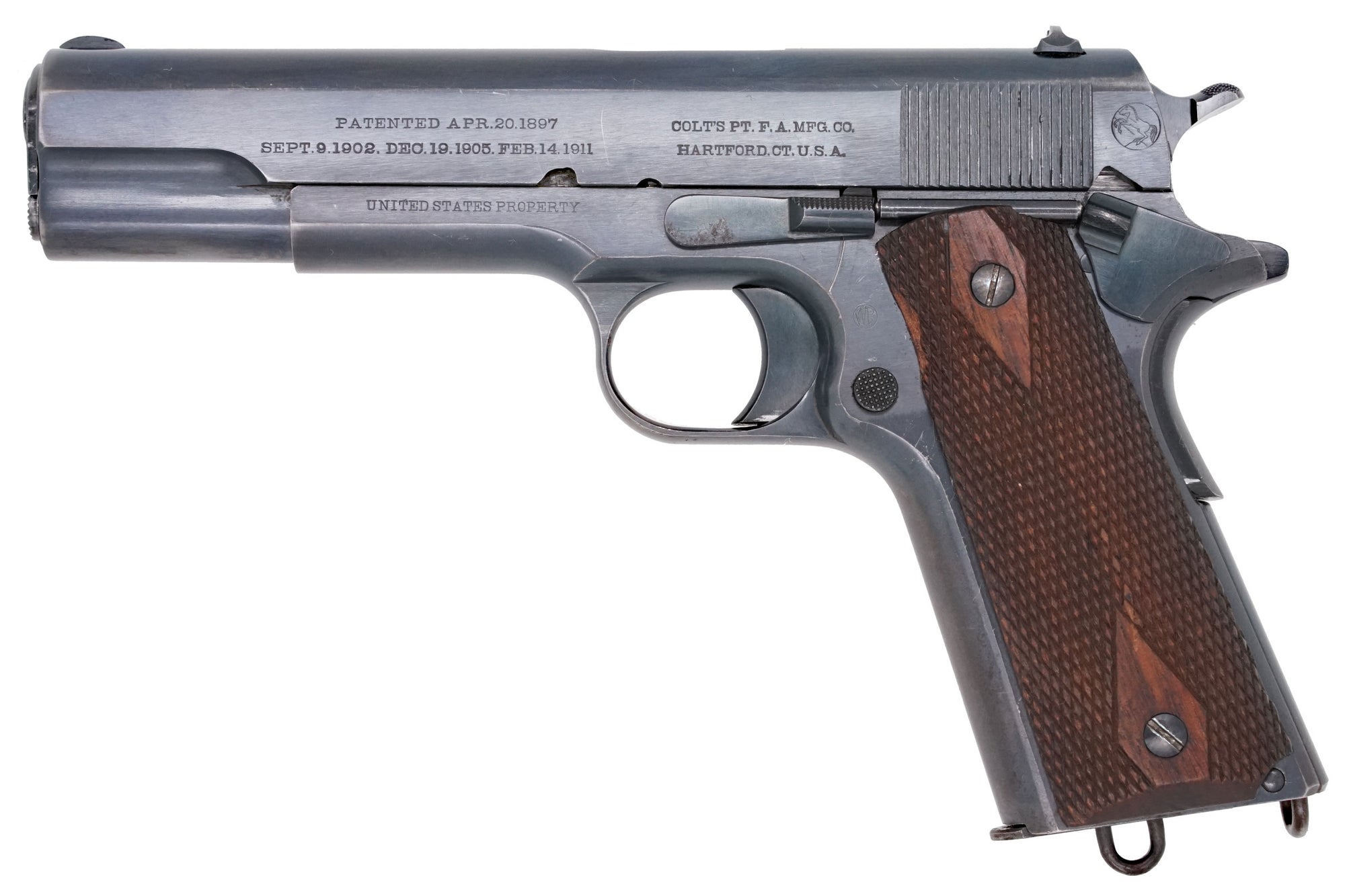 Colt M1911 45ACP SN:6408 MFG:1912