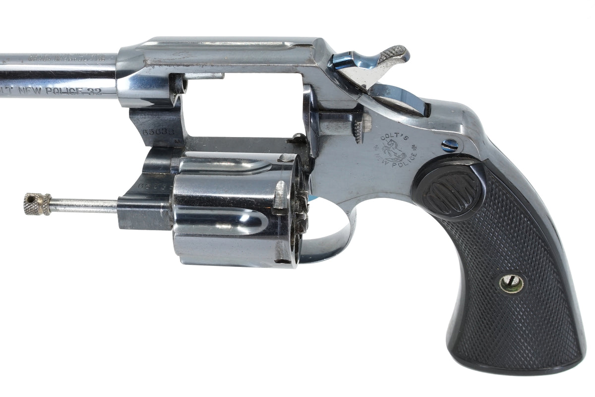 Colt Police Positive 32 Colt 4&quot; SN:65638 MFG:1908 - New Police Transitional