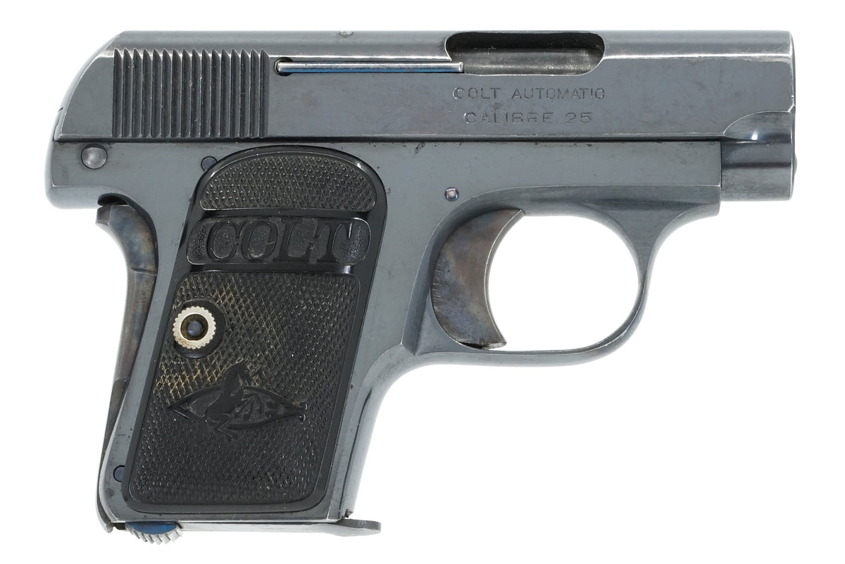 COLT 1908 VEST POCKET 25ACP SN:66480 MFG:1912