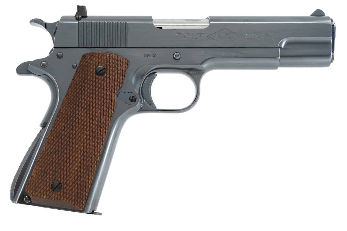 Colt Ace 22LR SN:6662 MFG:1936