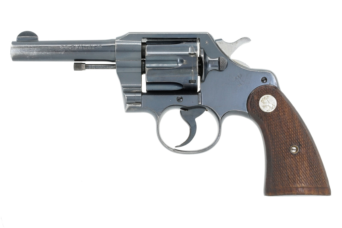 Colt Official Police 4&quot; 38 SN:700500 MFG:1942 - War Department