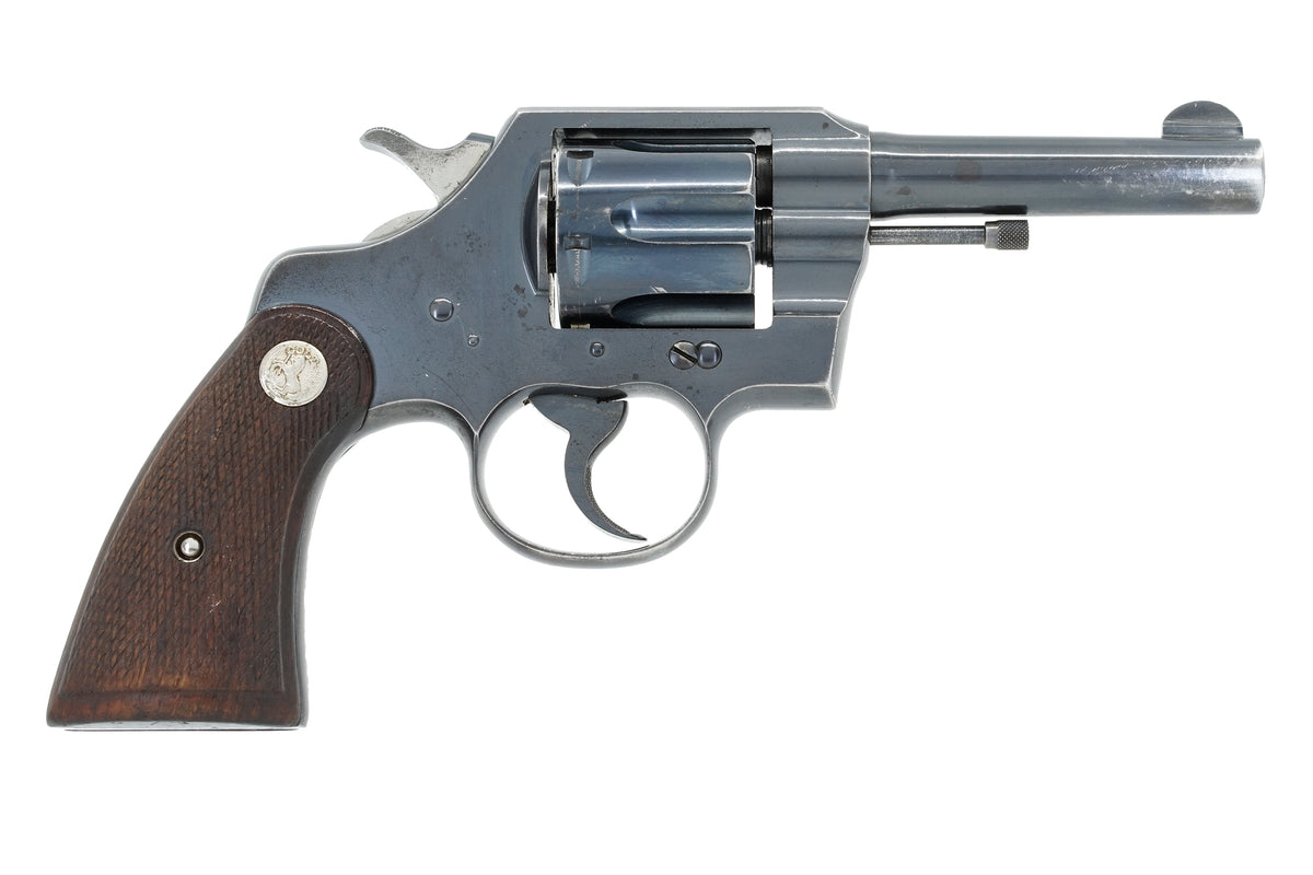 Colt Official Police 4&quot; 38 SN:700500 MFG:1942 - War Department