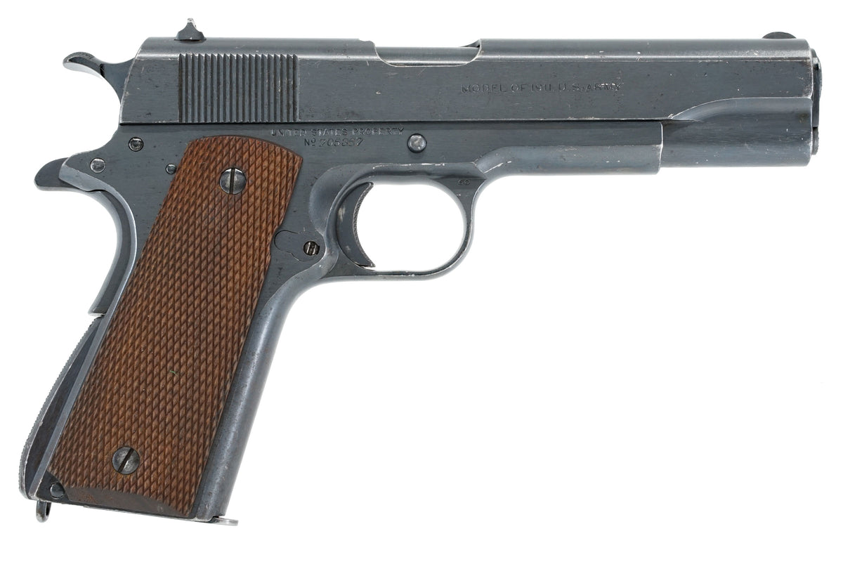 COLT M1911 45ACP SN:705387 MFG:1924 TRANSITION MODEL - Old Colt
