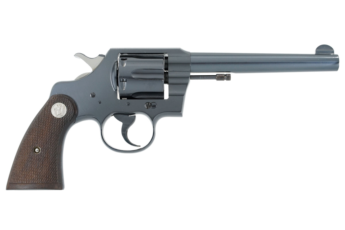 Colt Official Police 6&quot; 38 Special SN:712290 MFG:1942