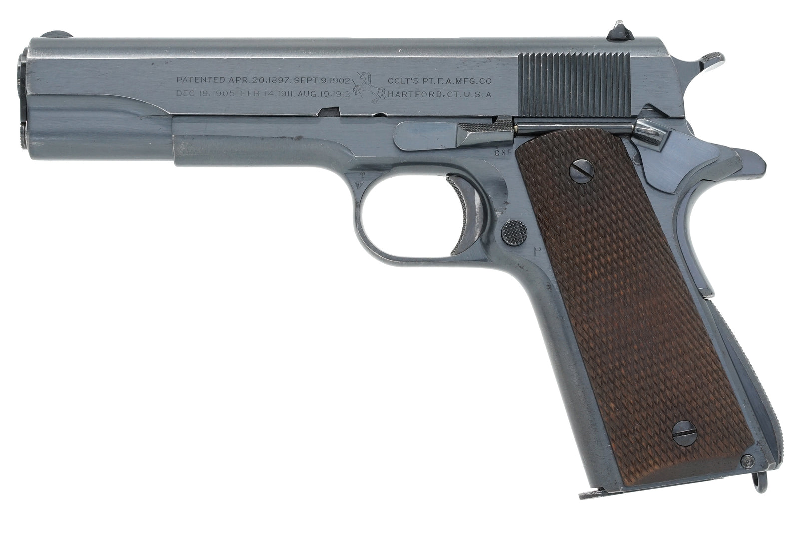 SCW COLT M1911 U.S. ARMY エアソフトガン WA] コルト M1911 U.S.ARMY ロイヤルブルー SCW1 HW ガスブロー
