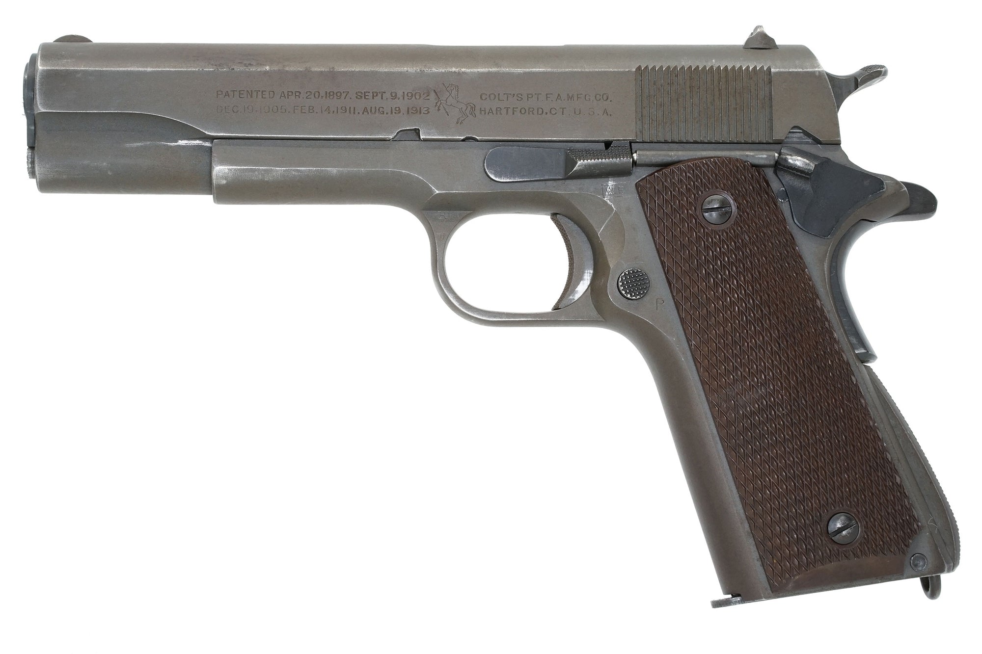 Colt M1911A1 45ACP SN:754872 MFG:1941 - Dual Inspected