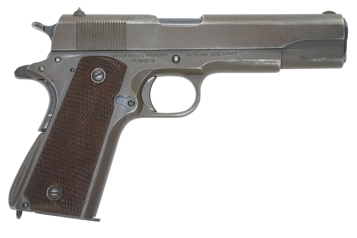 Colt M1911A1 45ACP SN:754872 MFG:1941 - Dual Inspected