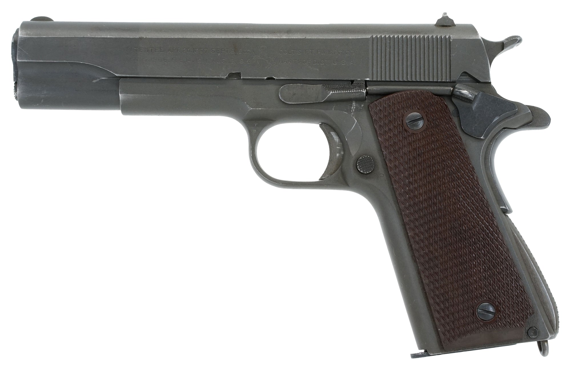 Colt M1911A1 45ACP SN:765135 MFG:1942
