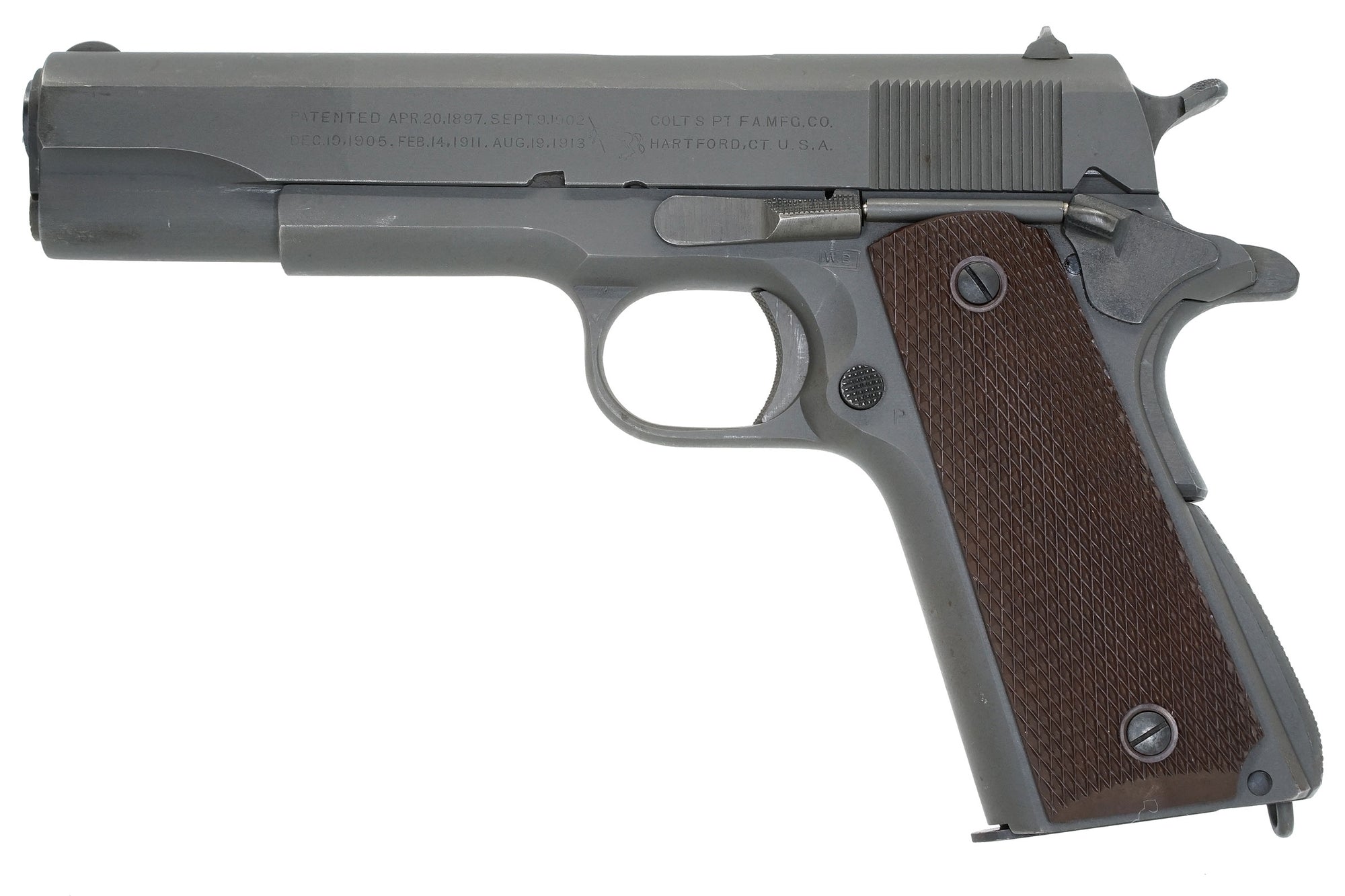 Colt M1911A1 45ACP SN:789067 MFG:1942