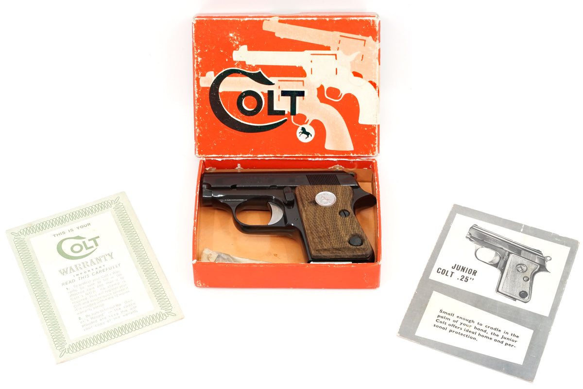 Colt Junior 25ACP SN:80359CC MFG:1968