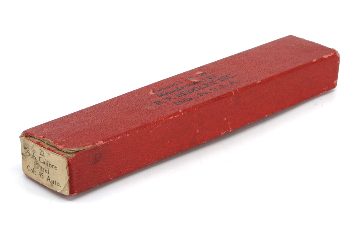 R.F. Sedgley 22LR Insert Barrel SN:826
