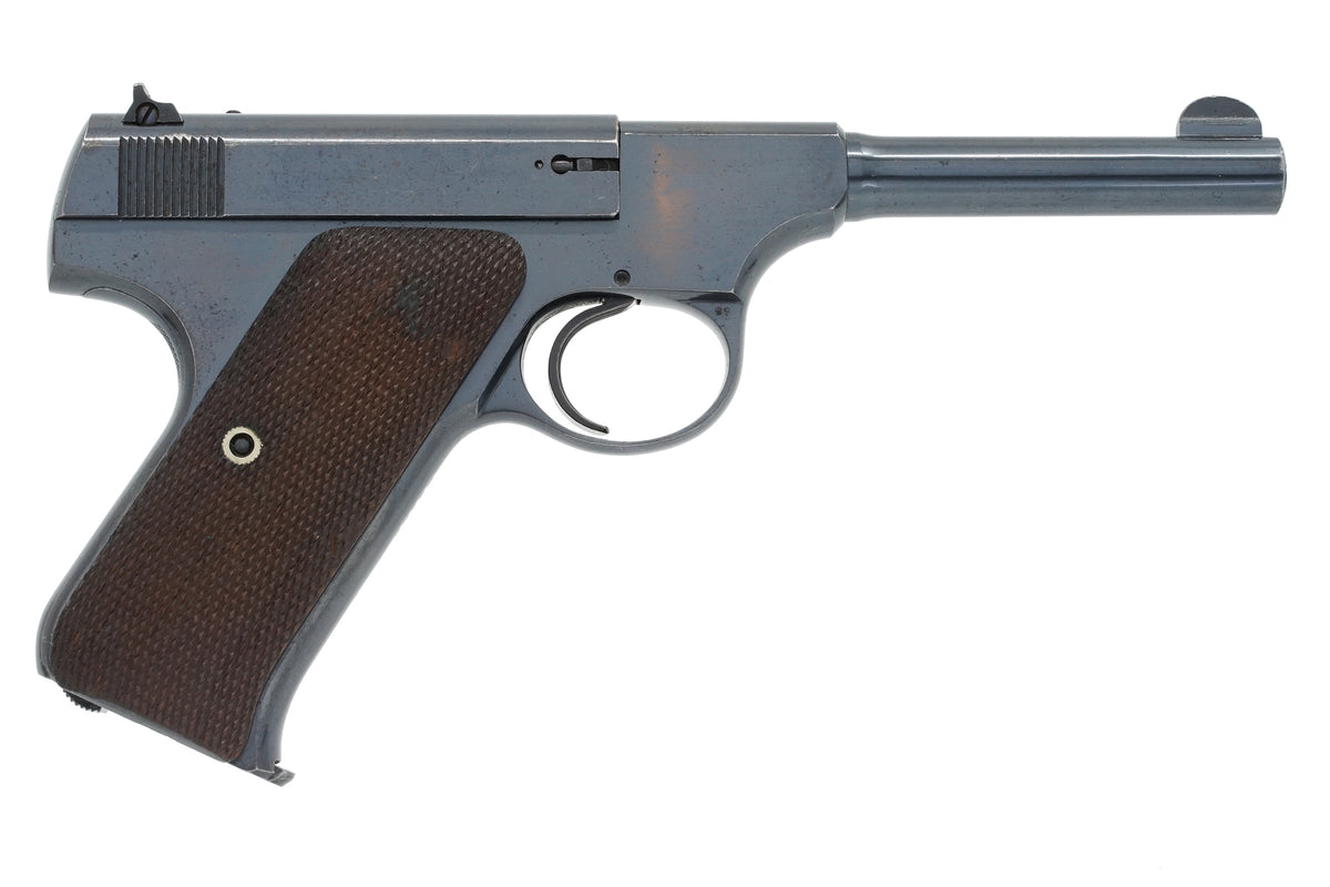 Colt Woodsman Sport 4-1/2&quot; 22LR SN:86786 MFG:1933 - Half Moon Front Sight