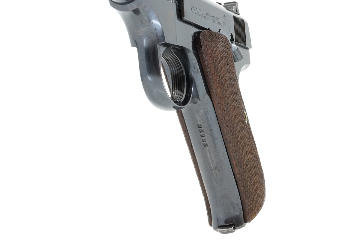 Colt Woodsman Sport 4-1/2&quot; 22LR SN:86786 MFG:1933 - Half Moon Front Sight