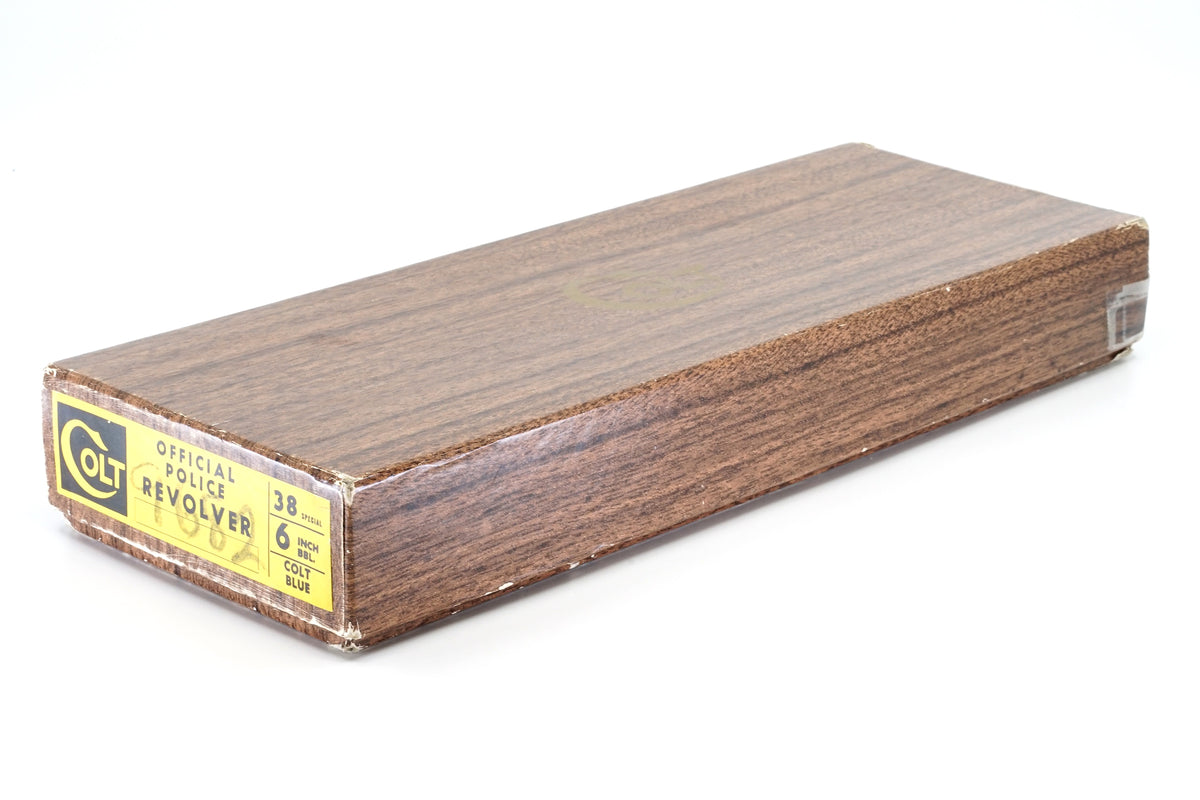 Colt Official Police 6&quot; 38 Special SN:887987 MFG:1962