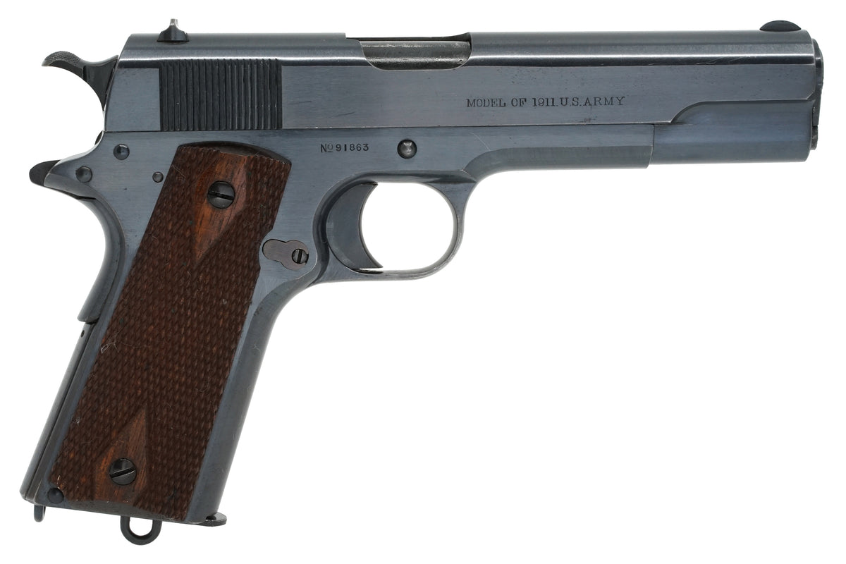 Colt M1911 45ACP SN:91863 MFG:1914 - LT Bretherton.