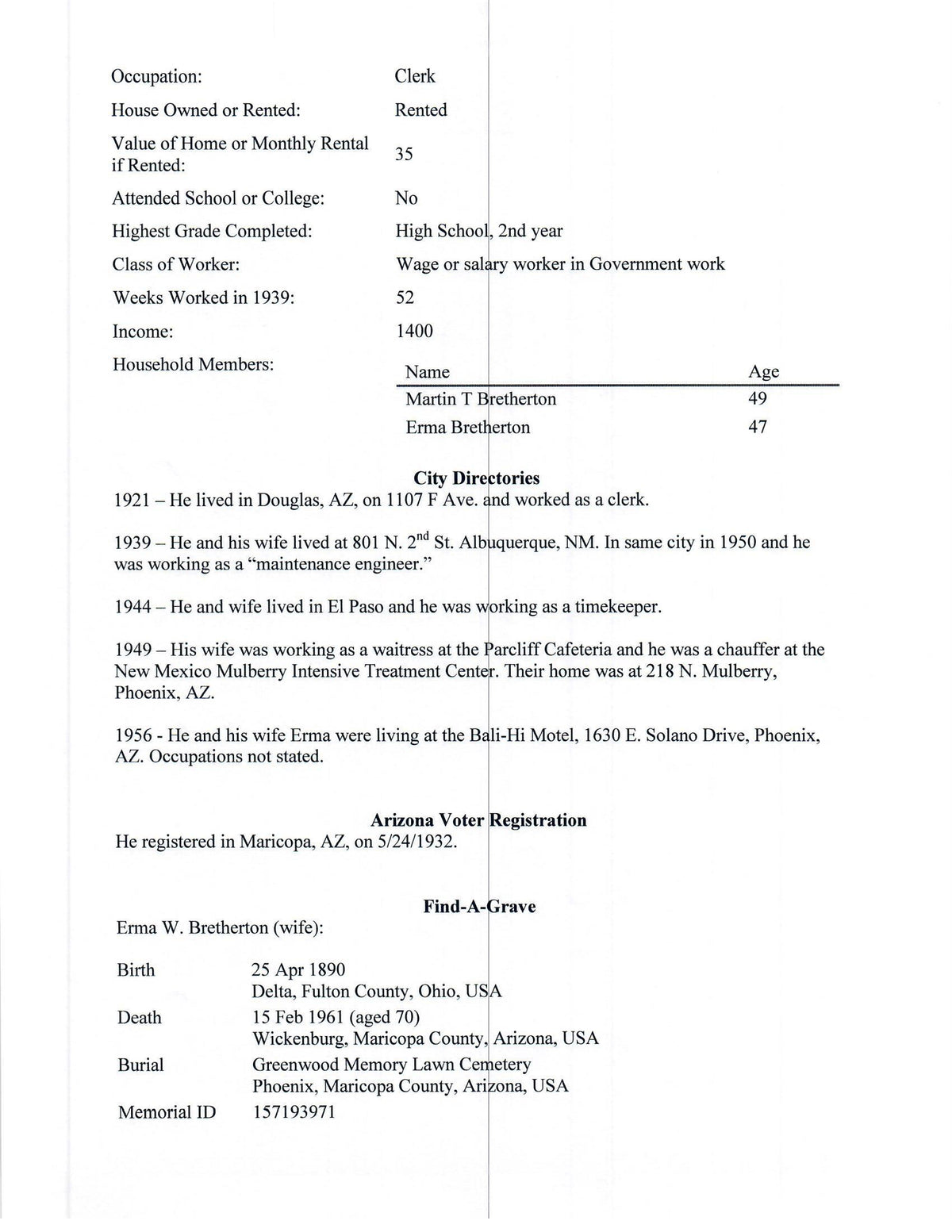 Colt M1911 45ACP SN:91863 MFG:1914 - LT Bretherton.