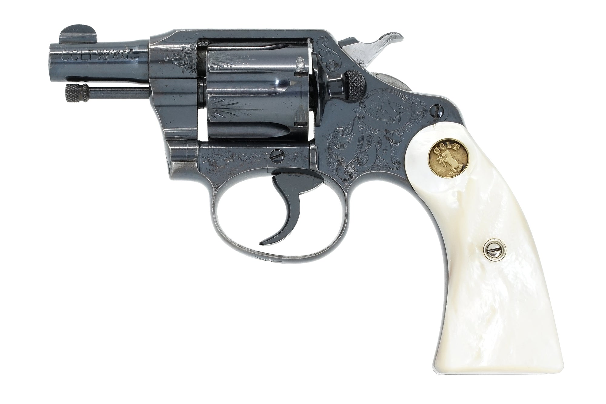 Colt Police Positive 32 SN:92838 MFG:1926 - Factory Engraved