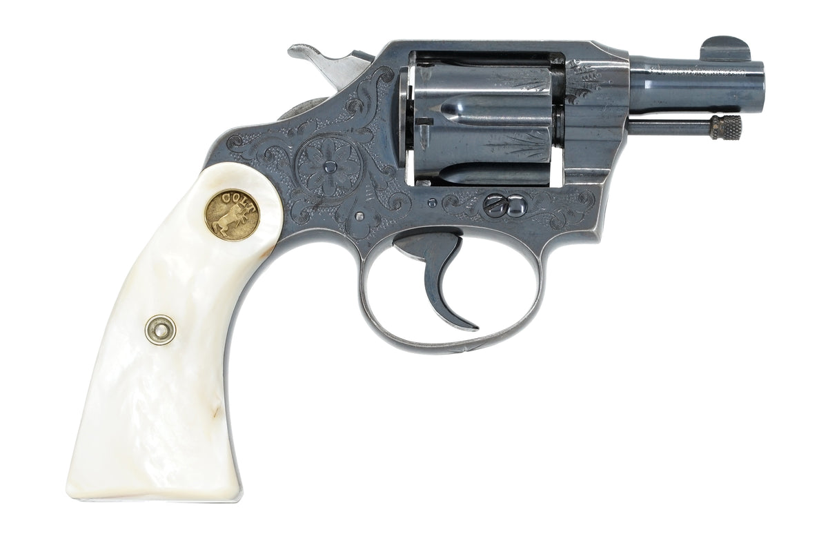 Colt Police Positive 32 SN:92838 MFG:1926 - Factory Engraved