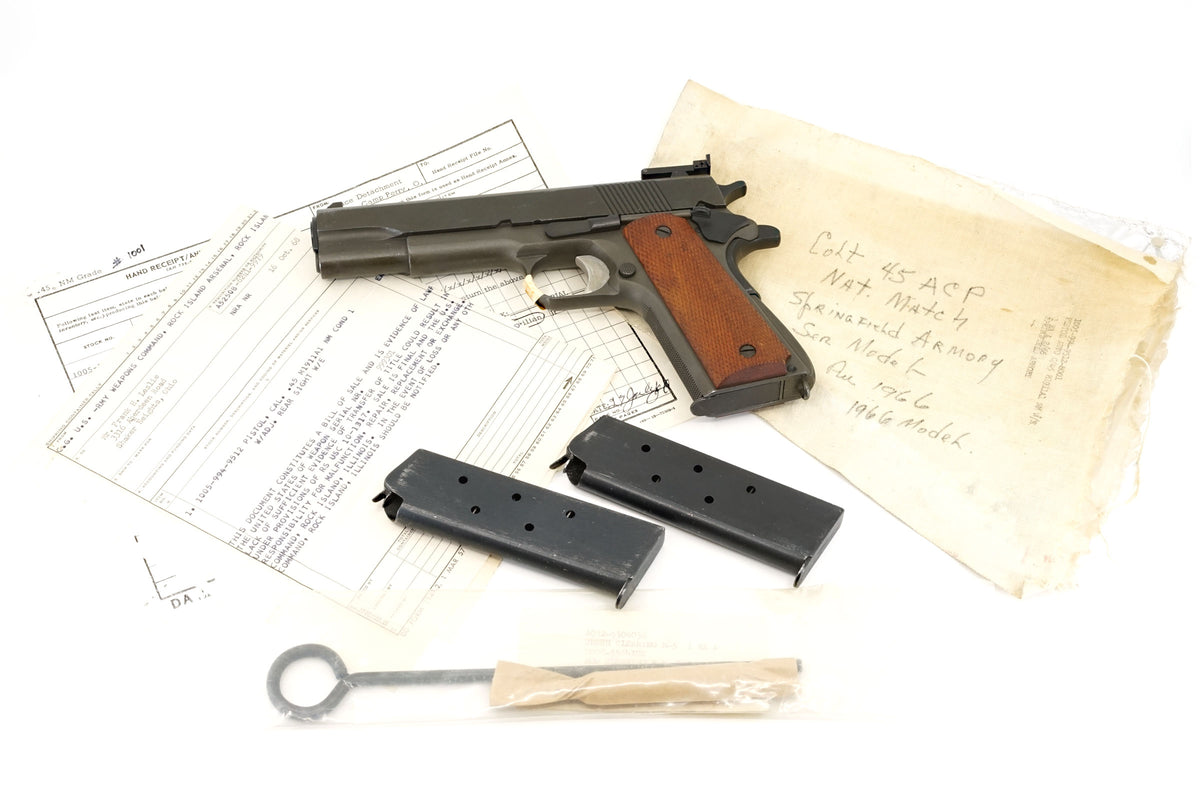 Springfield Armory Camp Perry National Match SN:999301 MFG:1966