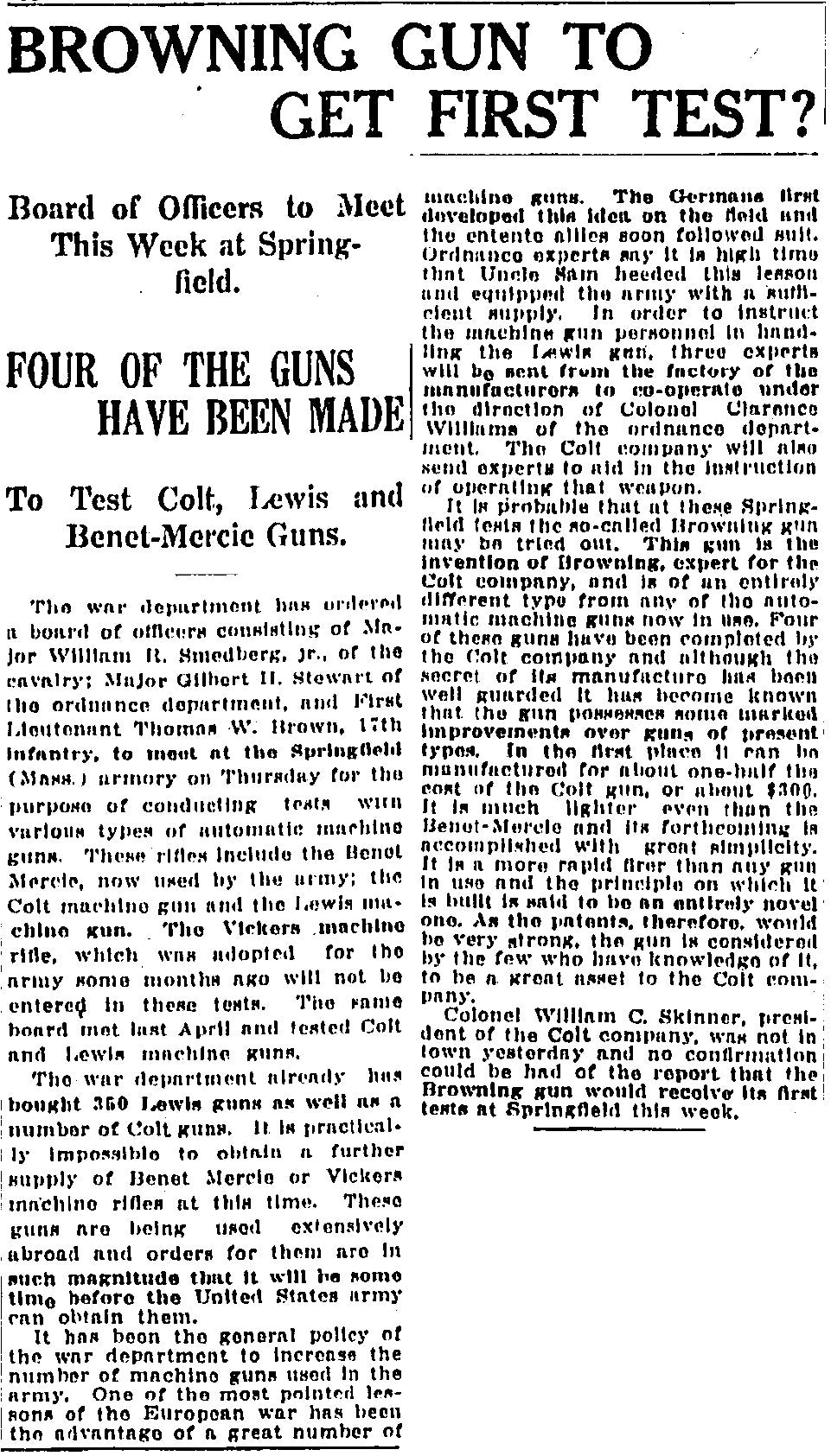 Colt Government Model 45ACP SN:C3381 MFG:1913 - Skinner