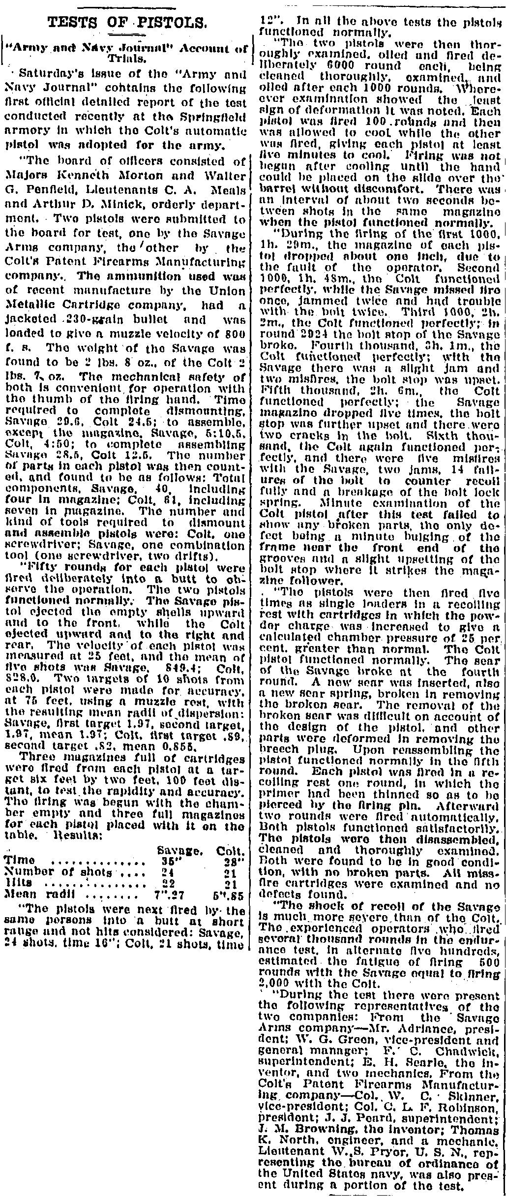 Colt Officers Model 6&quot; 38 Special SN:407556 MFG:1915 - SKINNER