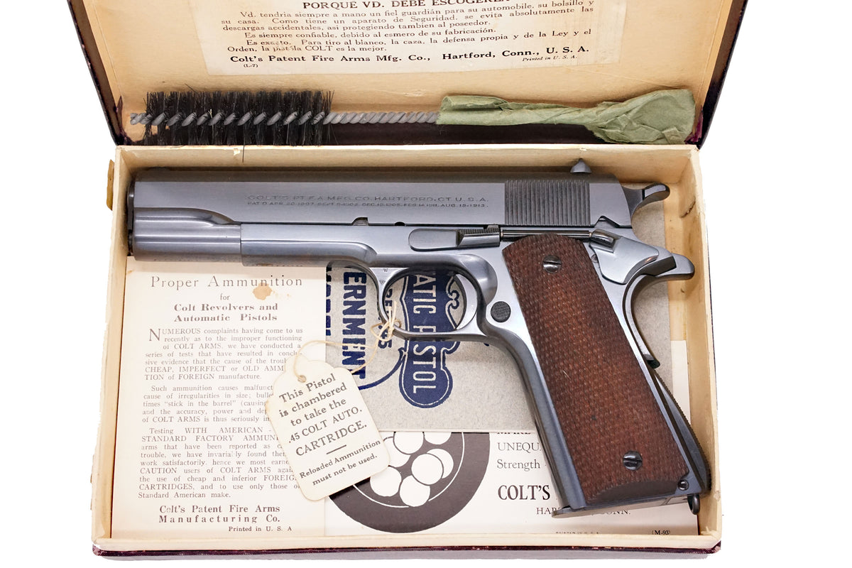 Colt Government Model 45ACP SN:C149919 MFG:1927