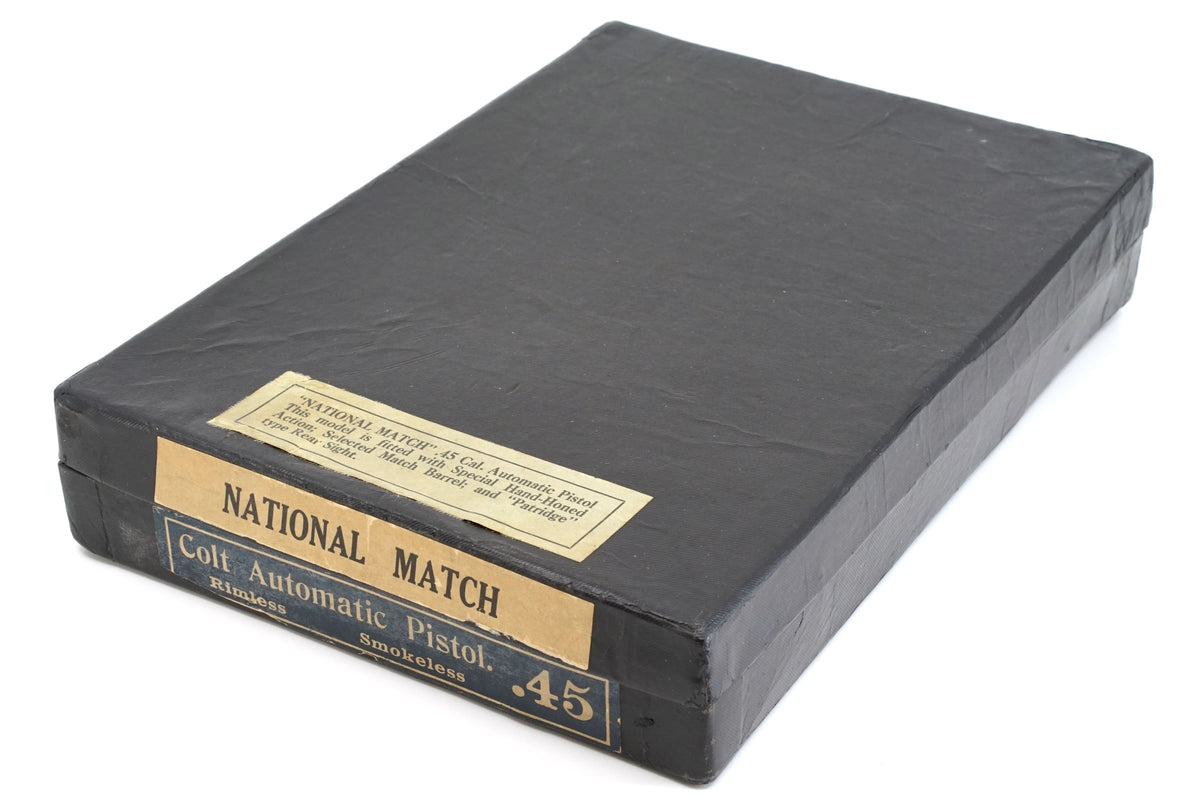 Colt National Match 45ACP SN:C175417 MFG:1934