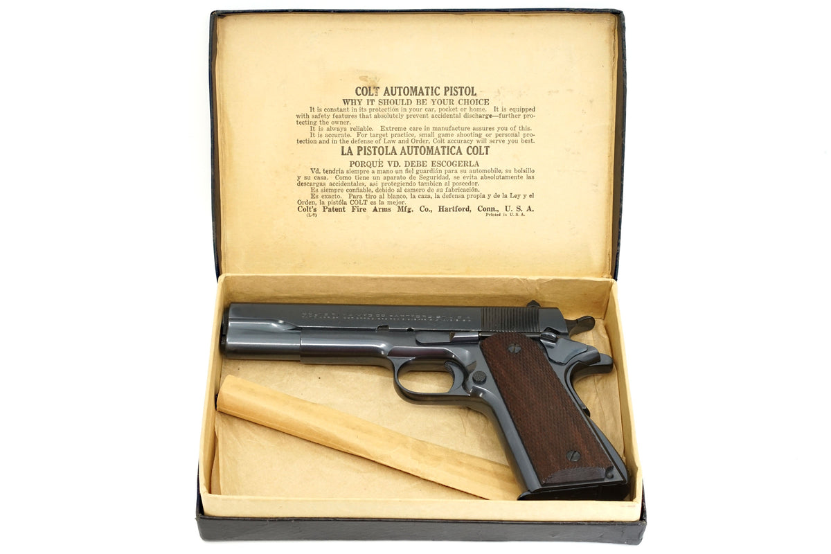 Colt National Match 45ACP SN:C175417 MFG:1934