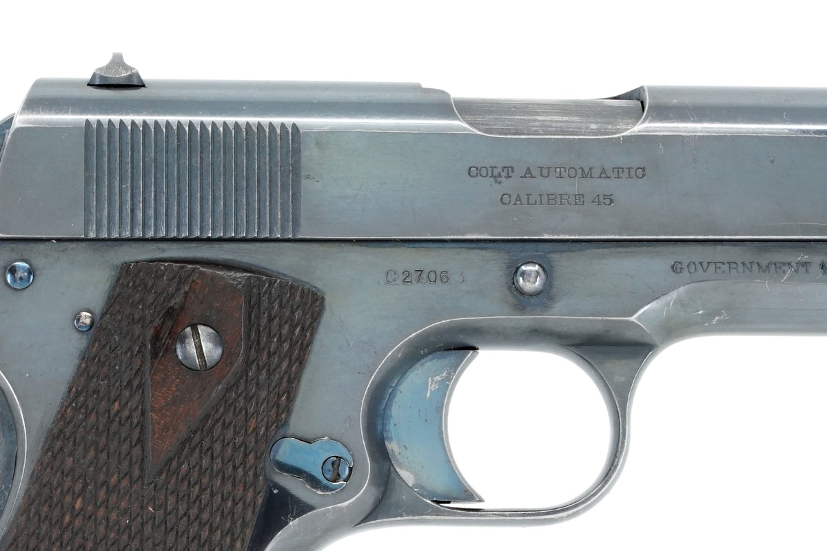 Colt Government Model 45ACP SN:C2706 MFG:1913 - Military/Commerical