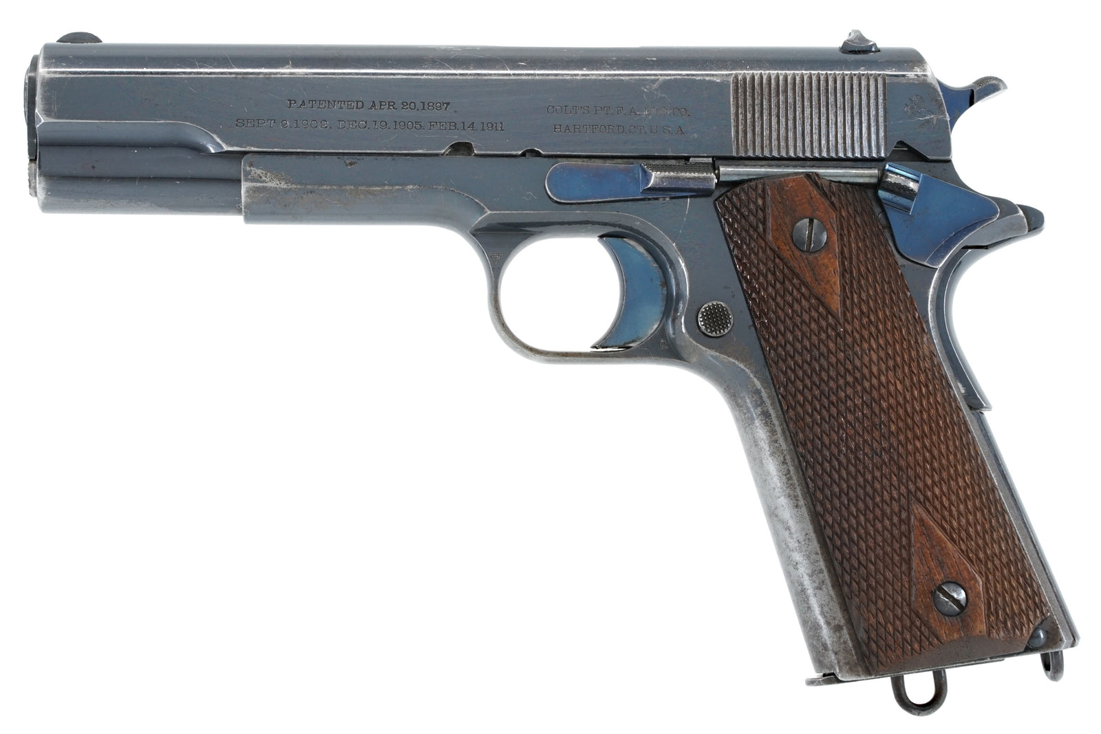 Colt Government Model 45ACP SN:C3381 MFG:1913 - Skinner