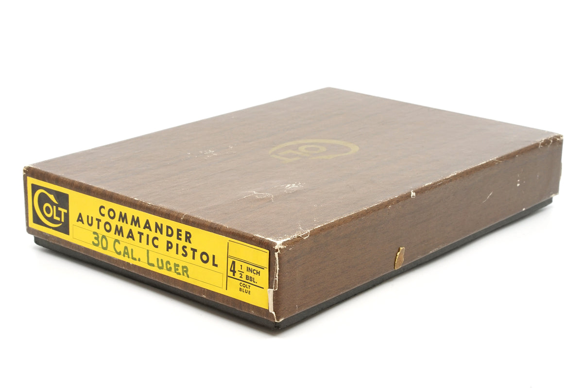 Colt Commander Model 30 Luger SN:CLW010752 MFG:1971