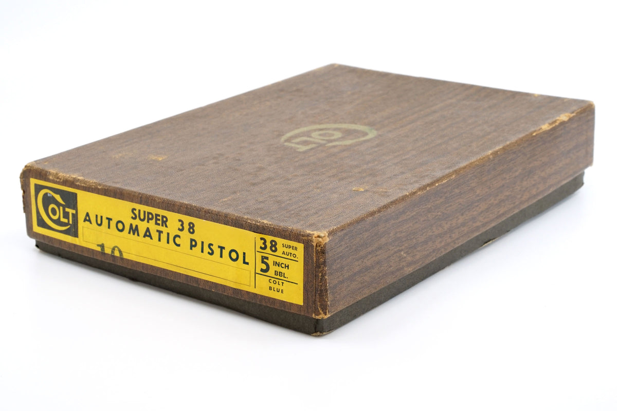 Colt .38 Super SN:CS001762 MFG:1969