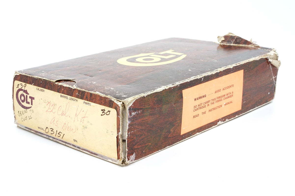 Colt .22-45 Conversion Unit MFG:1970&#39;s