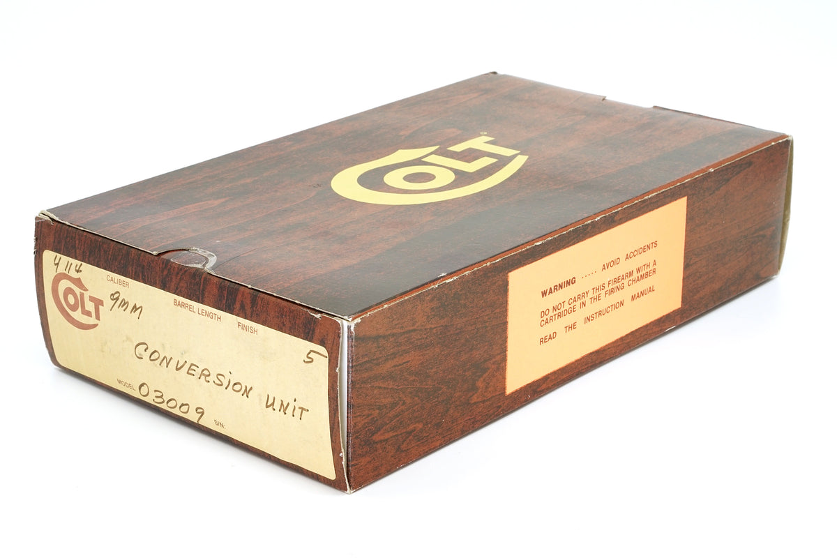 Colt 9mm Conversion Unit MFG:1980&#39;s