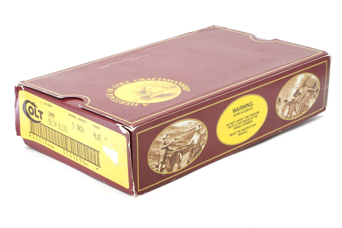 Colt Delta Elite 10MM SN:DE09094 MFG:1987