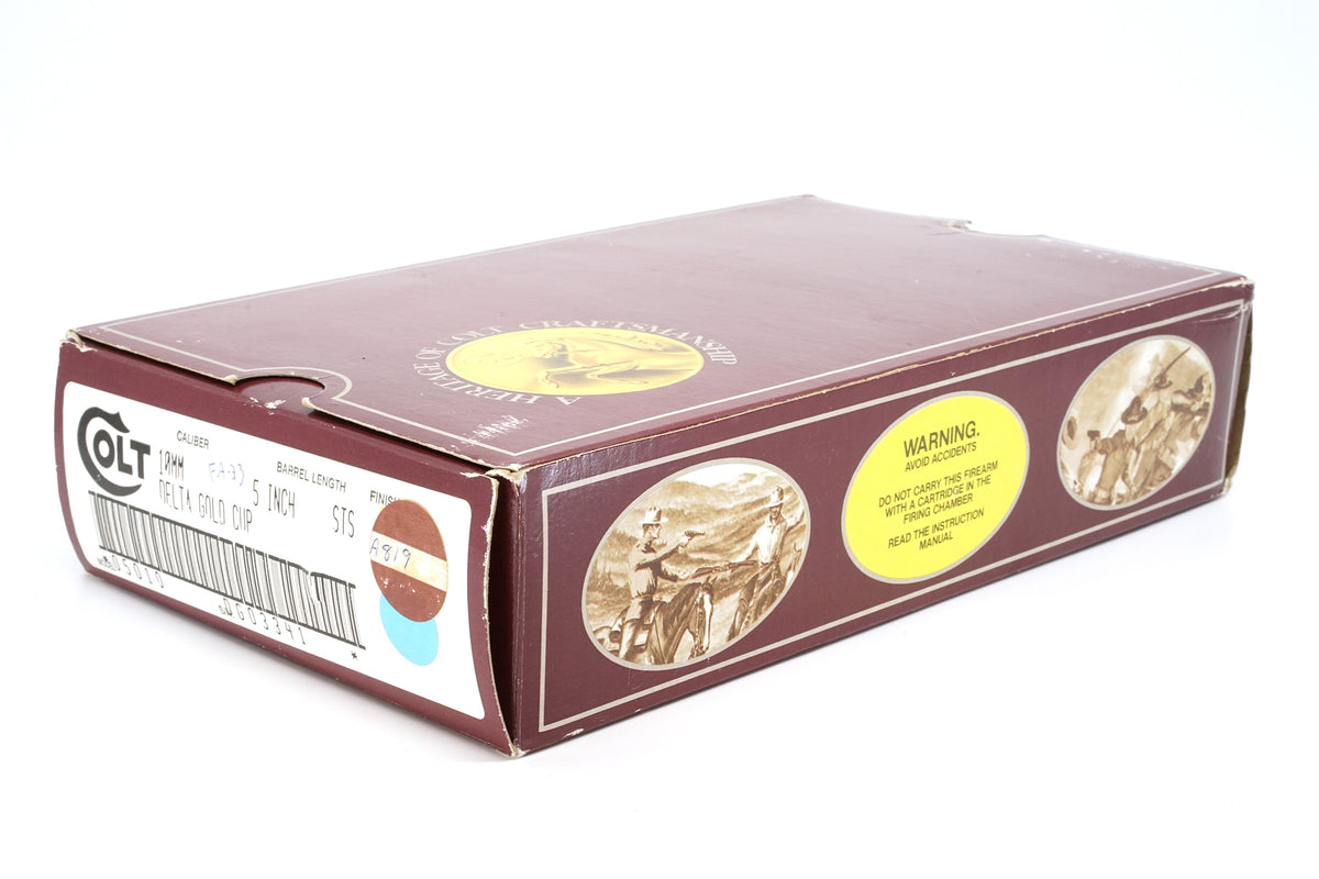 Colt Delta Gold Cup MKIV 10MM SN:DG03341 MFG:1990