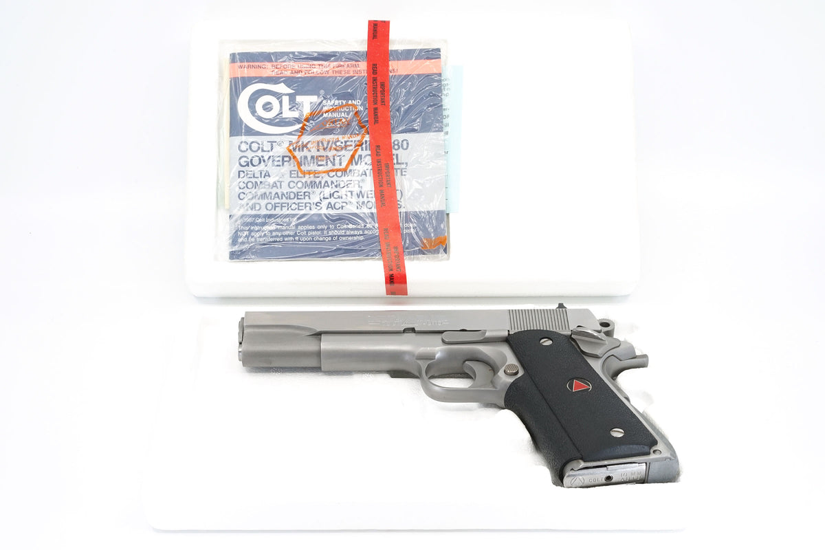 Colt Delta Elite 10MM SN:DS10236 MFG:1989