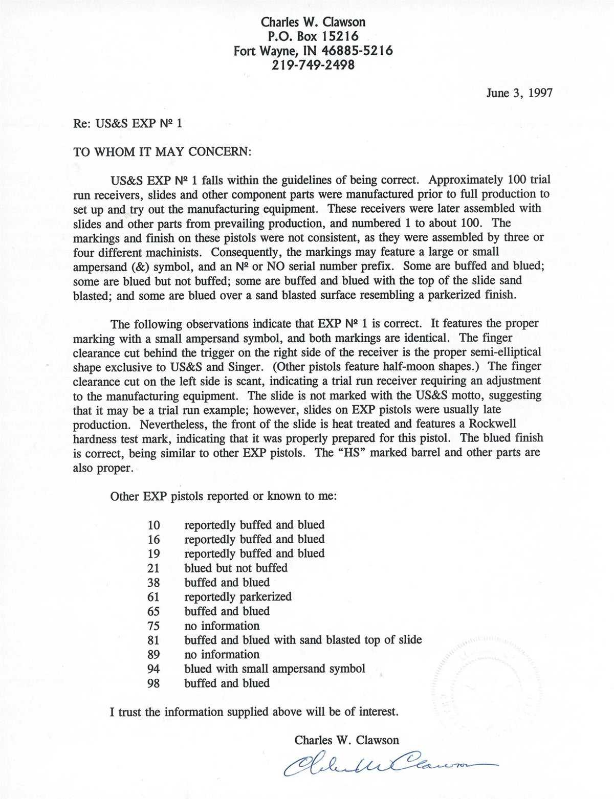 Union Switch &amp; Signal M1911A1 45ACP SN:EXP No 1 MFG:1943 - Experimental