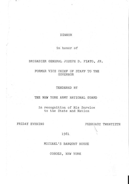 Rock Island Arsenal M15 General Officer Model 45ACP SN:GO 528 BG Joseph D. Fiato Jr.