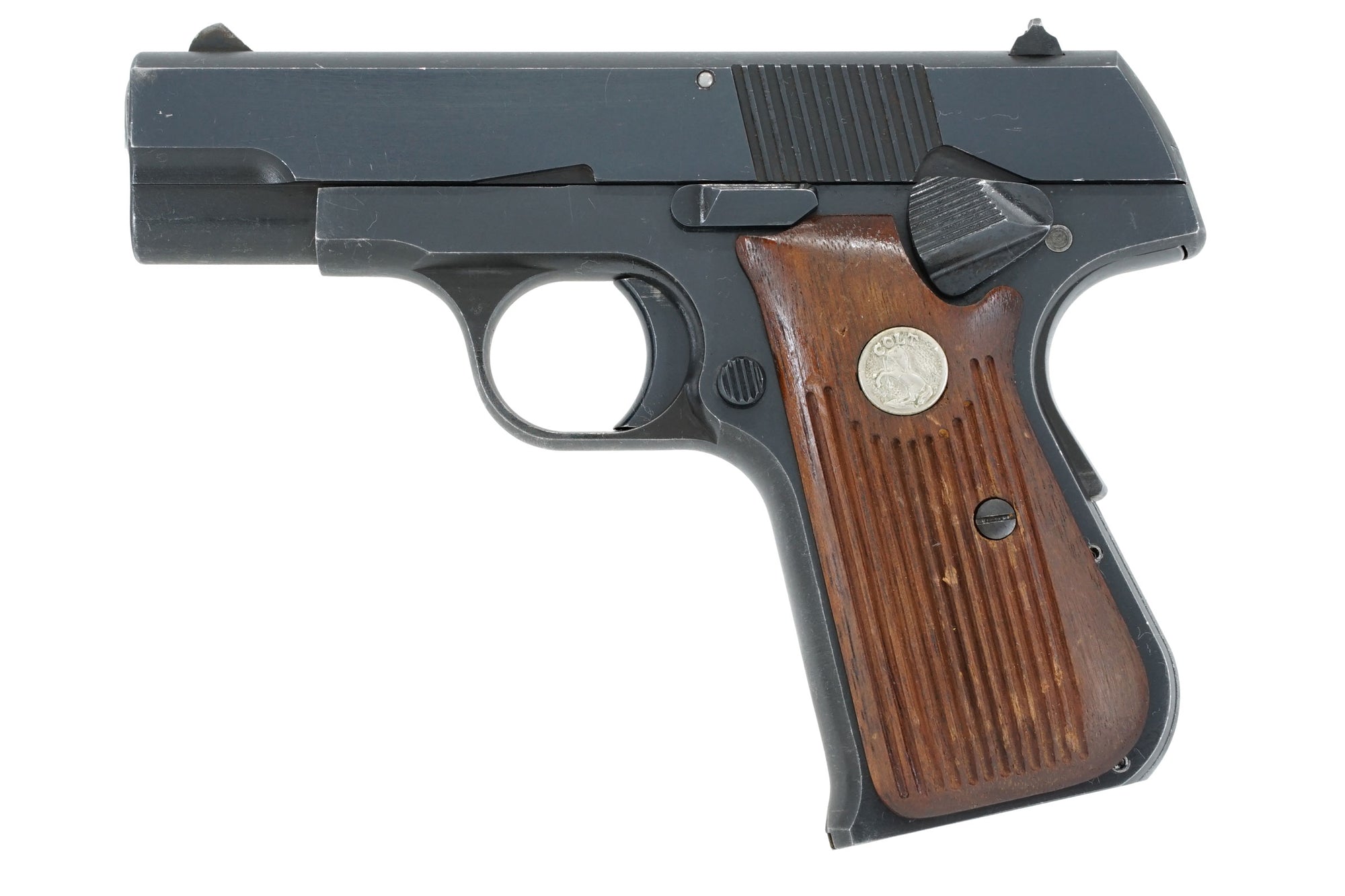 Colt Hammerless Experimental Prototype 380ACP SN:GX2501-1 MFG:1946