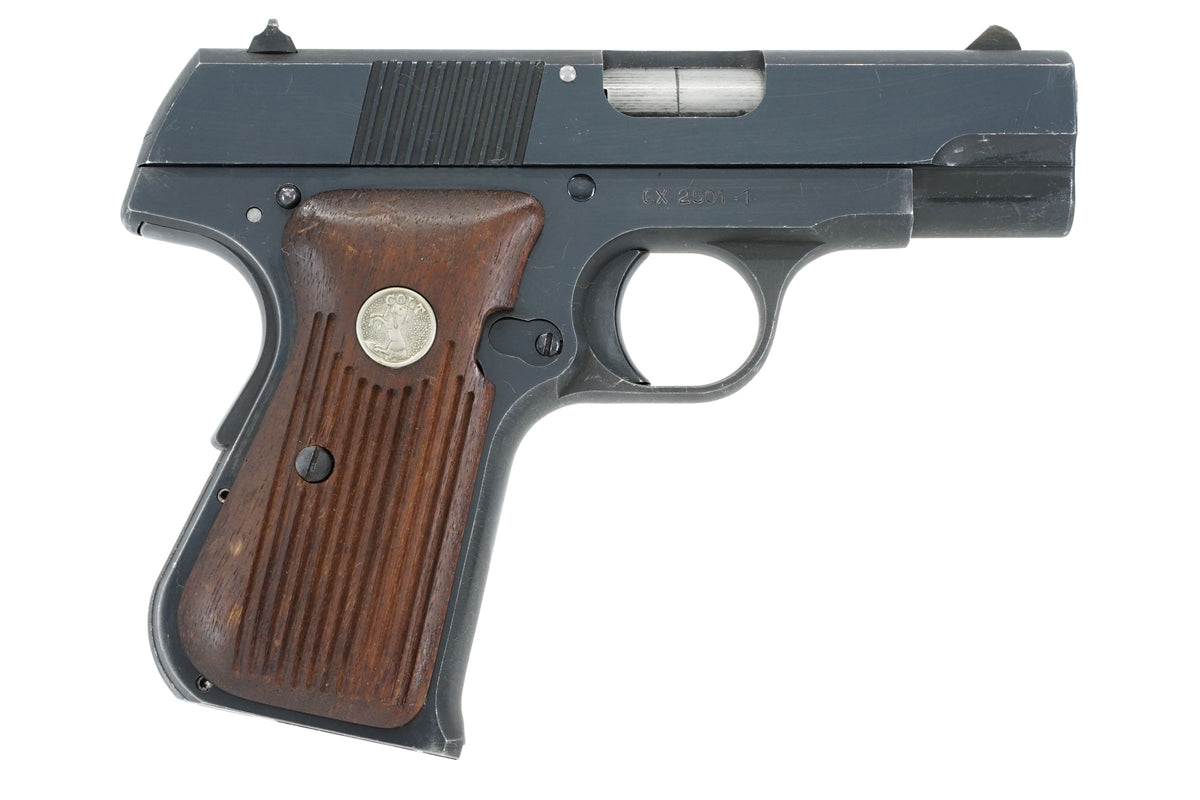 Colt Hammerless Experimental Prototype 380ACP SN:GX2501-1 MFG:1946