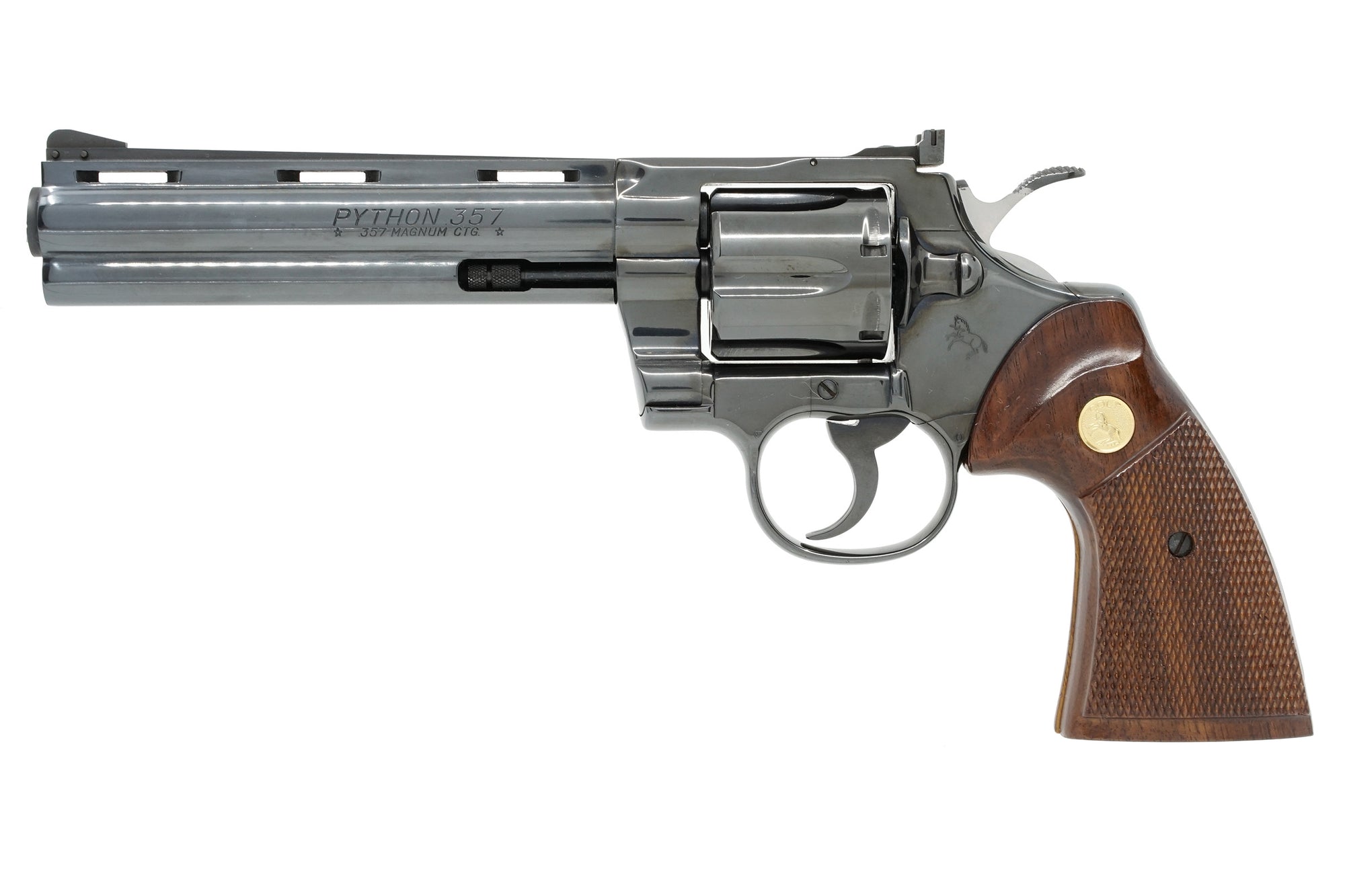 Colt Python 6" 357 Mag SN: K13902 MFG:1980